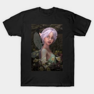 Cute fairy with flowers T-Shirt